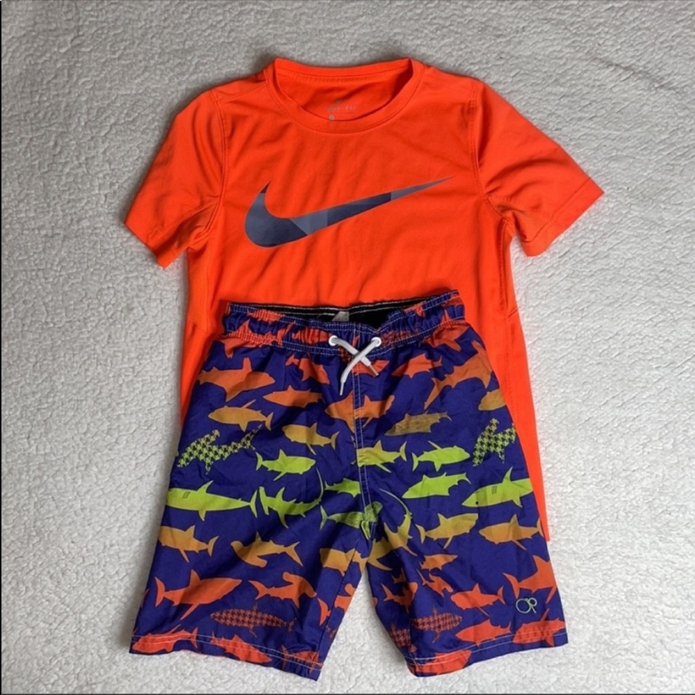 Swim Kids OP & Nike Swim Beach Pool Set Shark